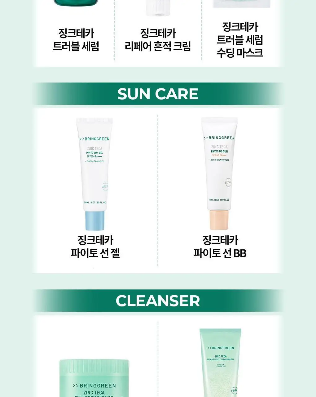 [NEW]브링그린 징크테카 약산성 클렌징 젤 200mL 상세페이지 20